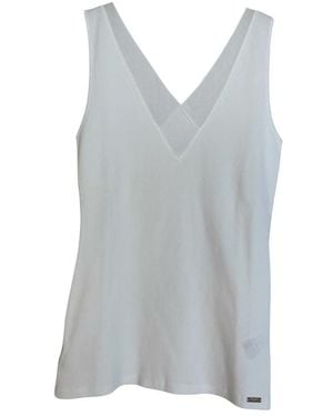 Cinque Tops ,Wit ,Katoen Ciri Ripp Top - Grijs