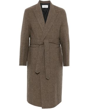 Tonywack Belted Coats - Brown