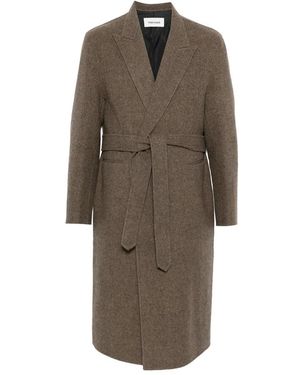 Tonywack Belted Coats - Bruin