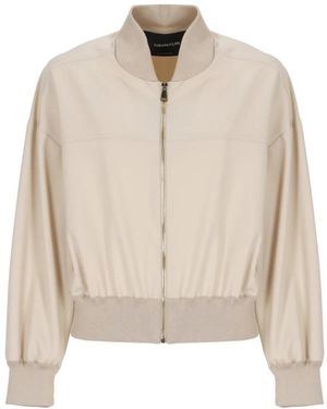 Fabiana Filippi Bomber Jackets - Natural