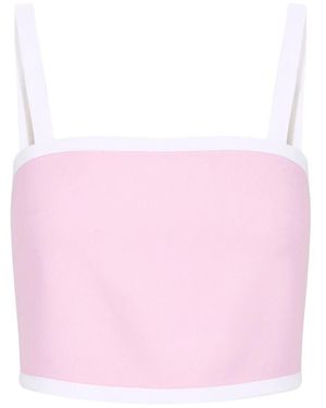 Iceberg Sleeveless Tops - Pink