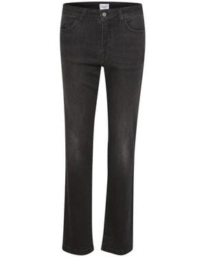 Saint Tropez Bootcut Jeans - Grey