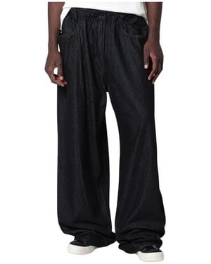 Y-3 Jeans ,Zwart ,Denim Denim Pants