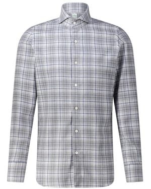 Finamore 1925 Casual Overhemden - Blauw
