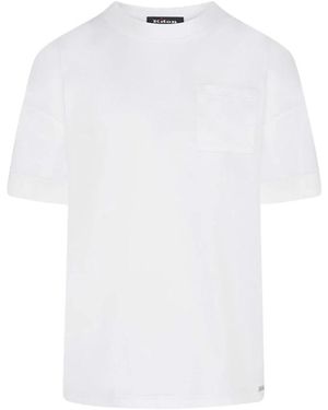 Kiton T-shirts - Wit