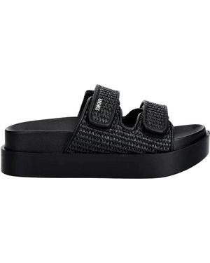 DKNY Piper Sliders - Schwarz