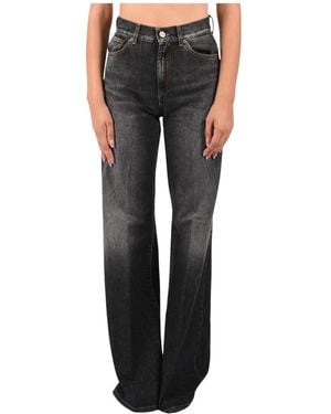 Dondup Straight Fit Jeans - Black