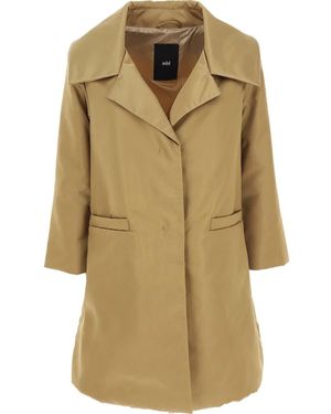 Add Single-Breasted Coats - Natural
