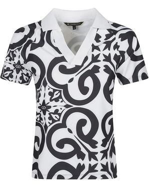 Goldbergh Fitness ,Veelkleurig ,Azore Polo Top - Zwart