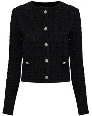 Alessandra Rich Cardigans - Negro