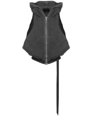 Rick Owens Jassen ,Zwart ,Katoen Drkshdw Top