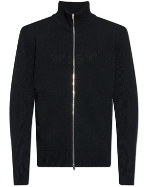 Vetements Vest Met Rits - Zwart
