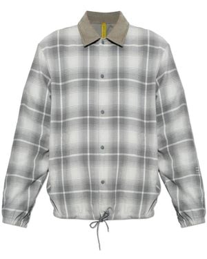 Moncler Jassen ,Grijs ,Katoen Ryuha Reversible Shirt Jacket
