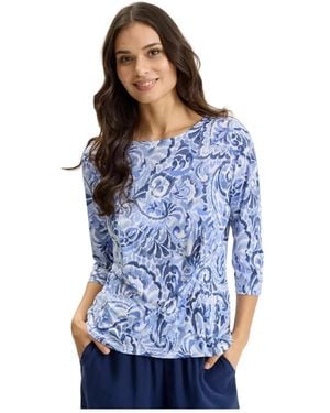 iN FRONT Blouses - Blue