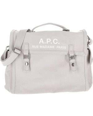 A.P.C. Cross Body Bags - Grey