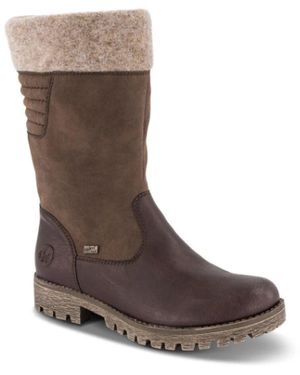 Rieker Winterstiefel Mit Wasserabweisender Technologie - Braun