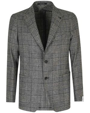 Tagliatore Jassen ,Grijs ,Wol Montecarlo Jas