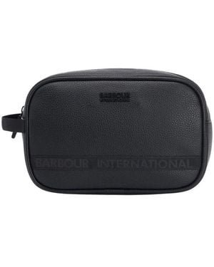 Barbour Toilet Bags - Black