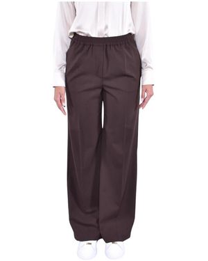 Weekend by Maxmara Wide Trousers - Paars