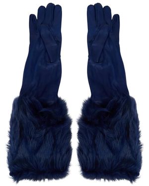 Alberta Ferretti Gloves - Azul