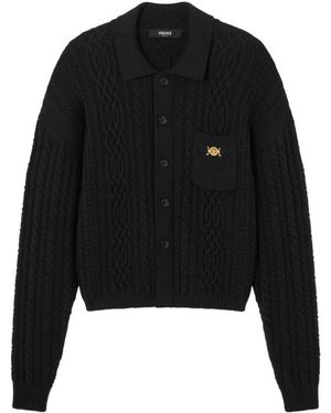Versace Cardigans - Black