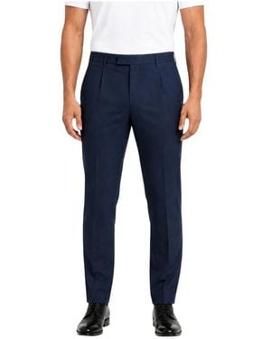 Michael Coal Broeken ,Blauw ,Katoen Mc-Seoul/3559 Slim-Fit Broek