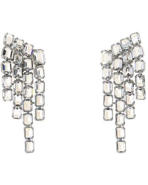 Swarovski Millenia Chandelier Clip Ohrringe - Mettallic