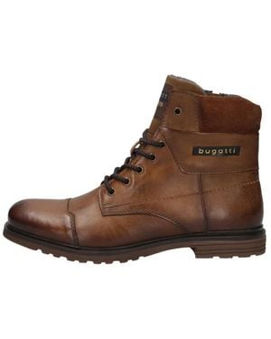 Bugatti Lace-Up Boots - Marrone