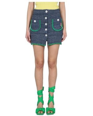Cormio Rokken ,Blauw ,Katoen Chiara Katoenen Rok