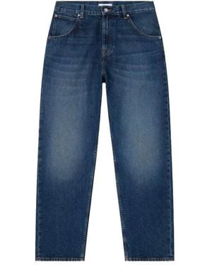 Edwin Tyrell Gerades Jeans - Blau