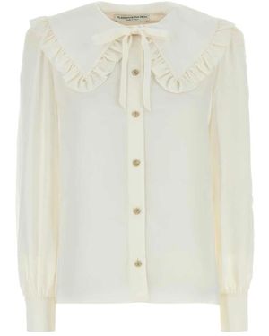 Alessandra Rich Shirts - Bianco