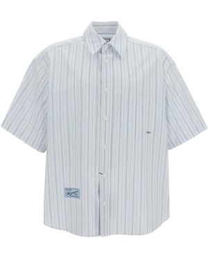 WOOYOUNGMI Short Sleeve Shirts - Blue