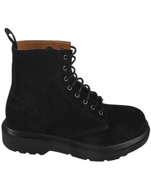Buttero Lace-Up Boots - Nero