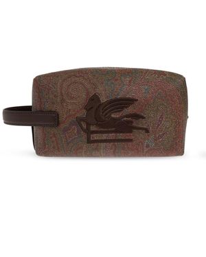 Etro Toilet Bags - Marrone