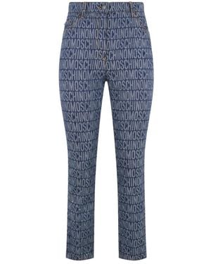 Moschino Slim-Fit Jeans - Azul