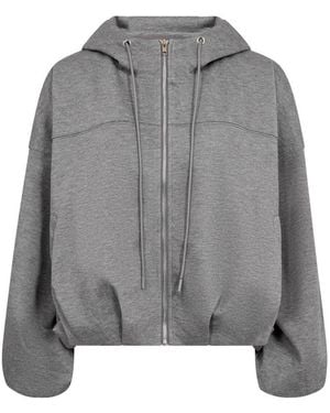 co'couture Lancecc Balloon Hoodie - Grijs