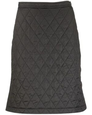 Burberry Midi Skirts - Grey