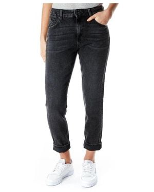 Replay Cropped boyfriend jeans - Blau