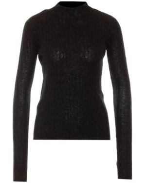 Pinko Round-Neck Knitwear - Nero