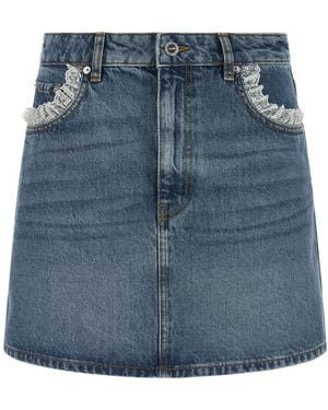 Ganni Denim Skirts - Azul