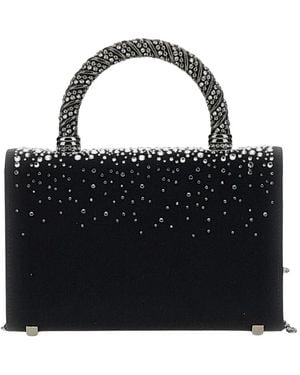 Roger Vivier Tassen ,Zwart ,Leer Mini Flower Jewel Envelope