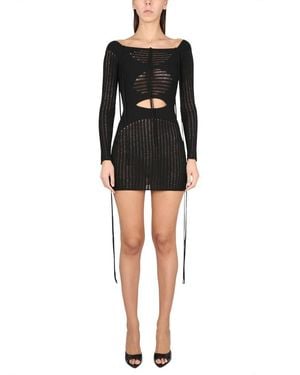 ANDREA ADAMO Short Dresses - Black