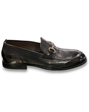 Green George Loafers - Black