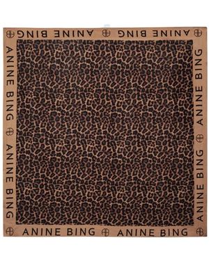 Anine Bing Scarves - Marrone
