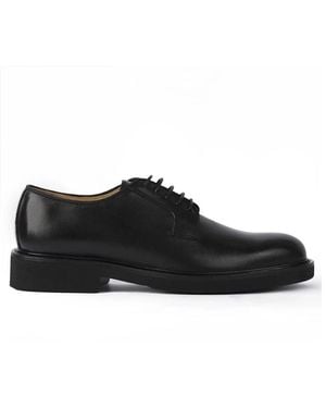 Exton Derby-Schuh Aus Leder Mit Niedrigem Absatz - Schwarz