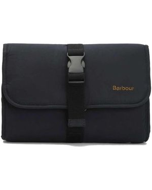 Barbour Transport Hanging Washbag - Zwart