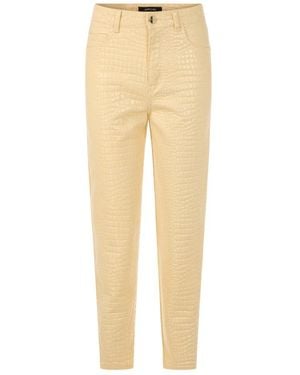 Marc Cain Broeken ,Katoen Feura Jeans - Naturel