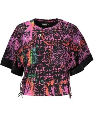 Desigual T-Shirts - Violet