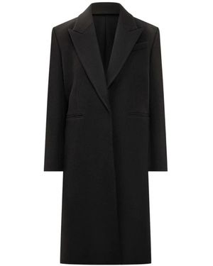 Givenchy Single-Breasted Coats - Zwart
