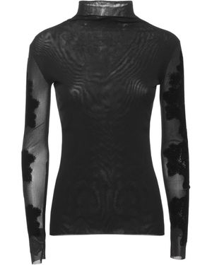 D.exterior Truien & Vesten ,Zwart ,Coltrui Met Hoge Hals